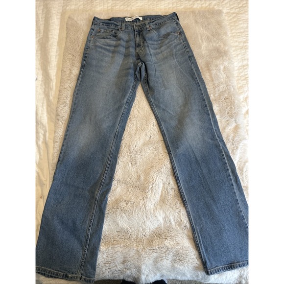 Levi's Signature S61 Relaxed Blue Jeans Size W 32 L 34 - Picture 1 of 9